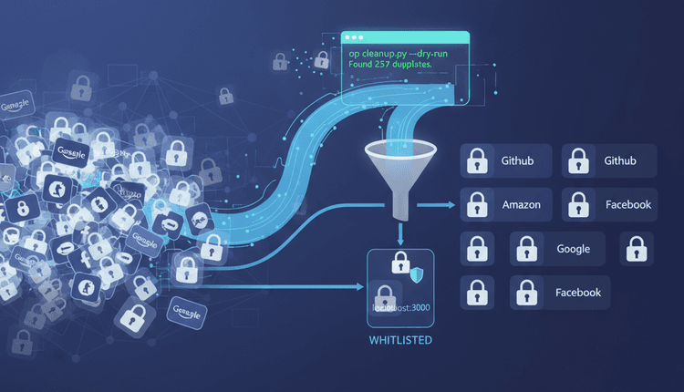 Cleaning Up Your 1Password Vault - An Automated Duplicate Remover