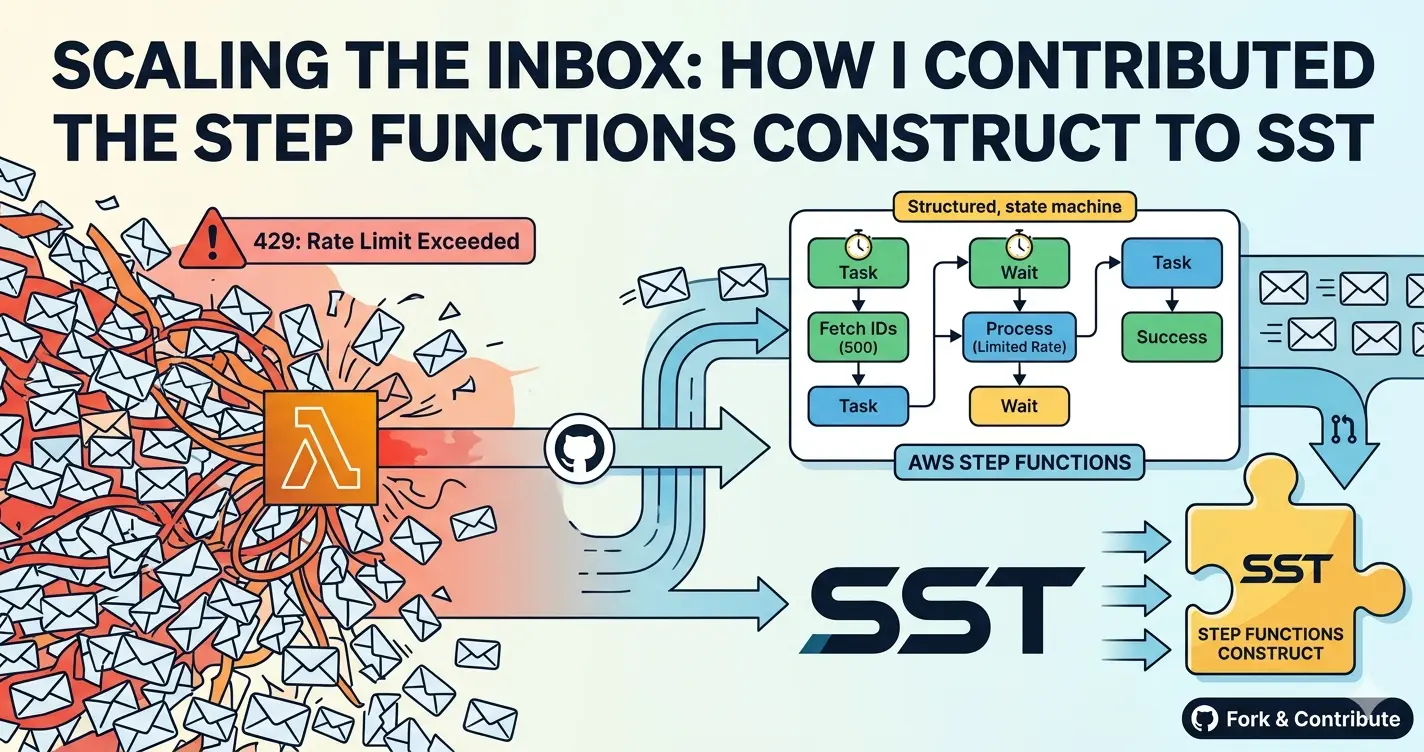 Scaling the Inbox - How I Contributed the Step Functions Construct to SST